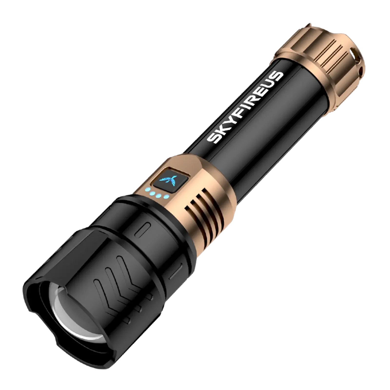 SkyFire 1097 1,300-Lumen Rechargeable Camping & Emergency Flashlight