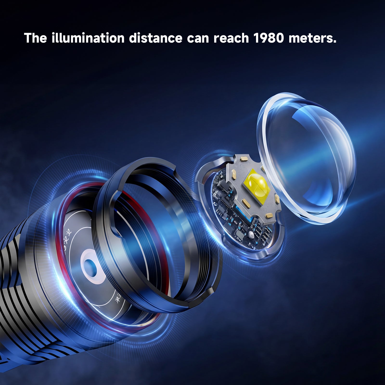 SkyFire 1209 Extra-Large Super Bright Flashlight