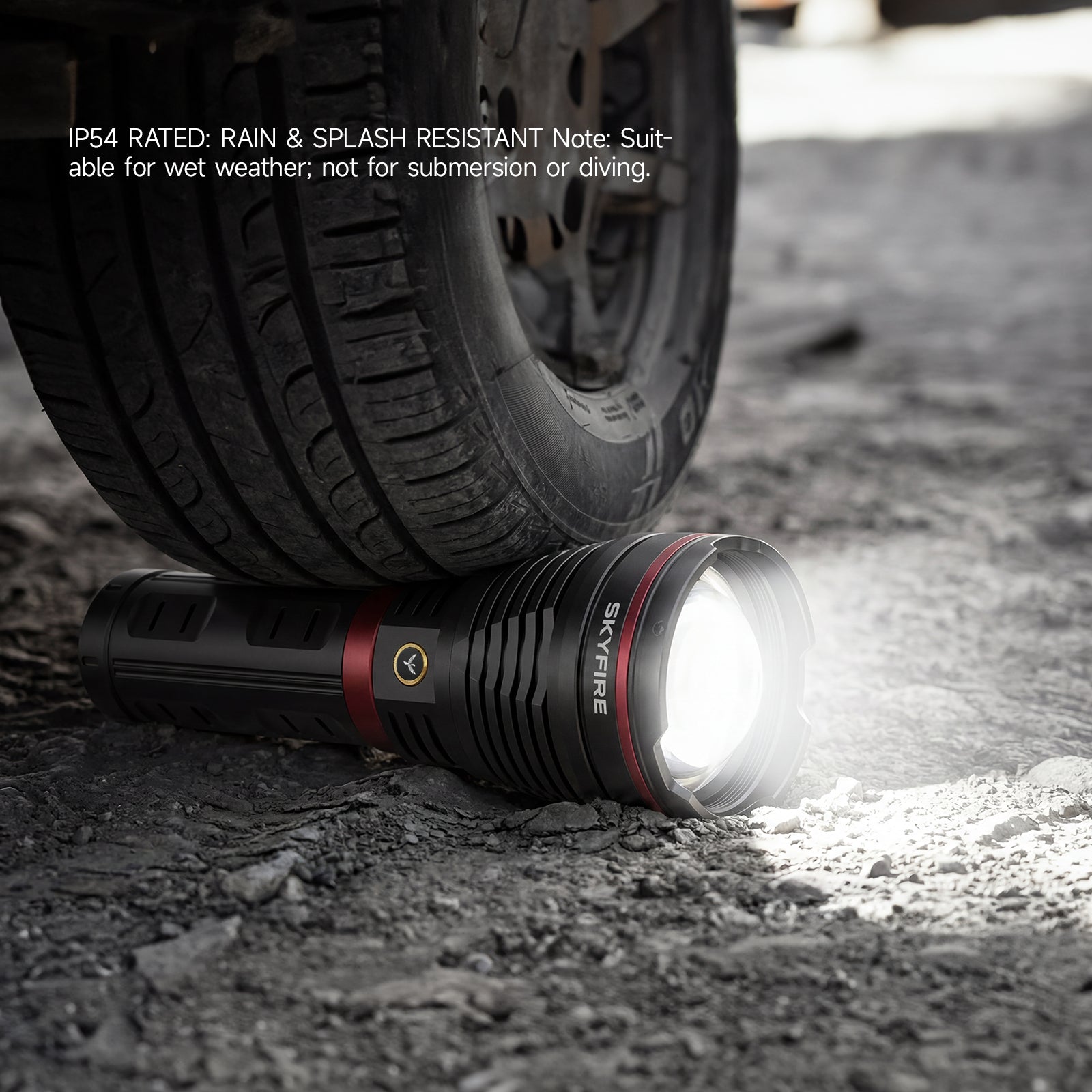 SkyFire 1209 Extra-Large Super Bright Flashlight