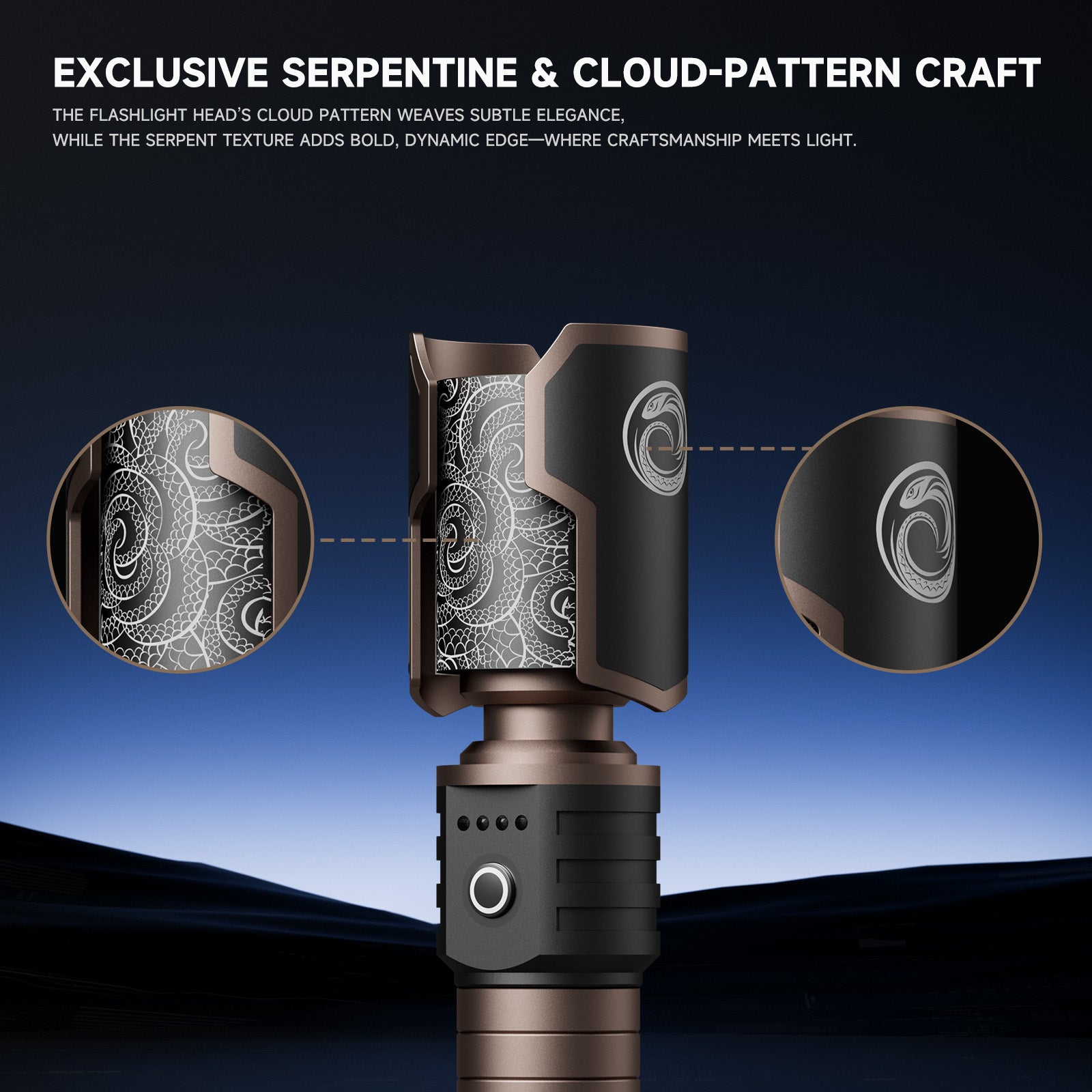 SkyFire 2025 Ultra-Bright High-Power Flashlight