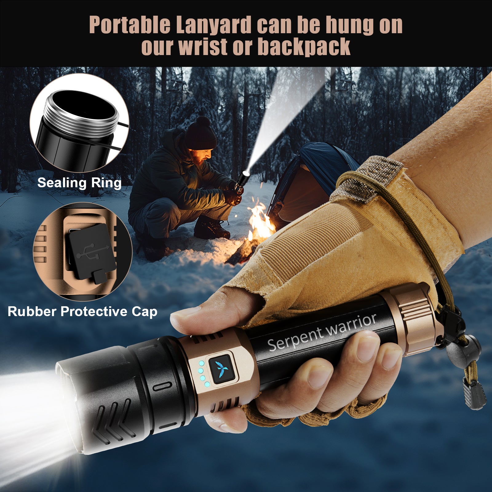 Serpent Warrior Flashlight