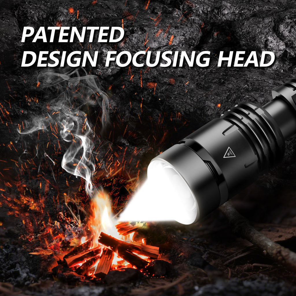 SkyFire® 1376 Upgraded High-Power Flashlight