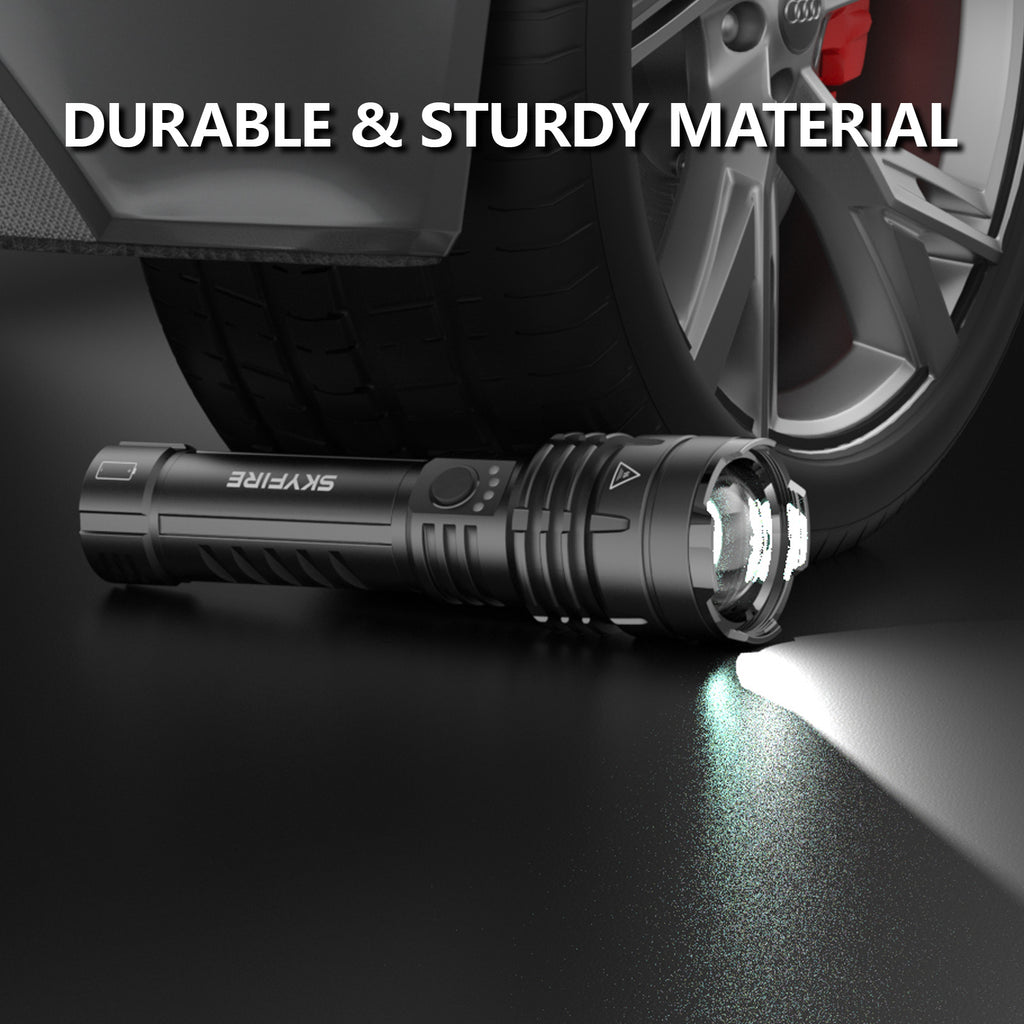 SkyFire® 1376 Upgraded High-Power Flashlight