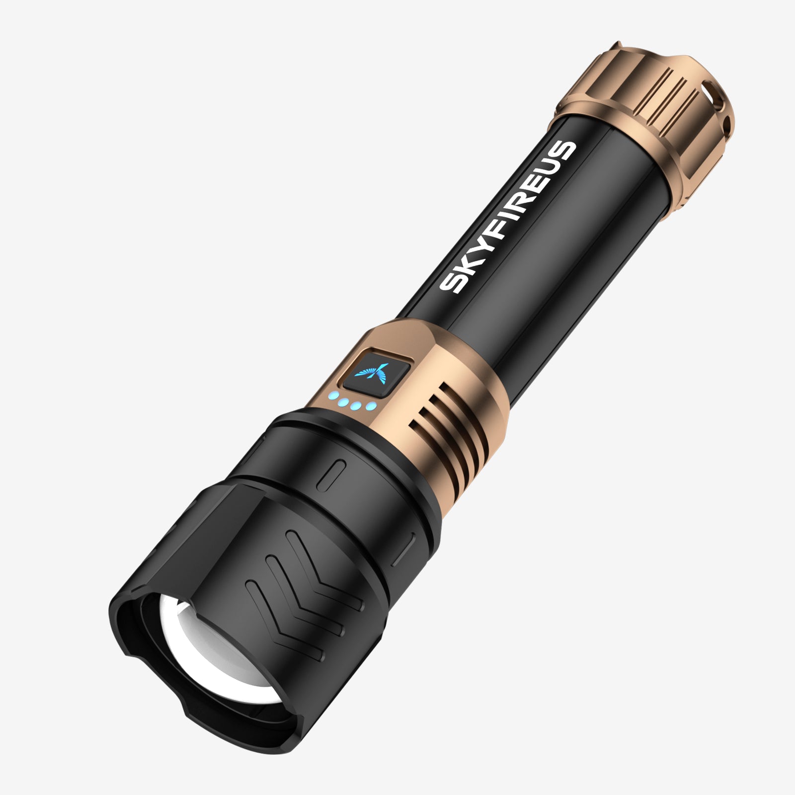 SKYFIRE 1097 FLASHLIGHT丨 High Lumens ＆ Fire-Starting