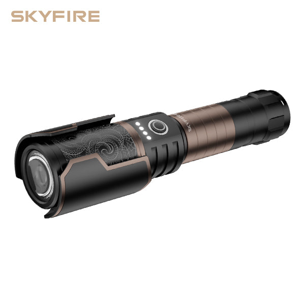 SkyFire® 2025 Ultra-Bright High-Power Flashlight