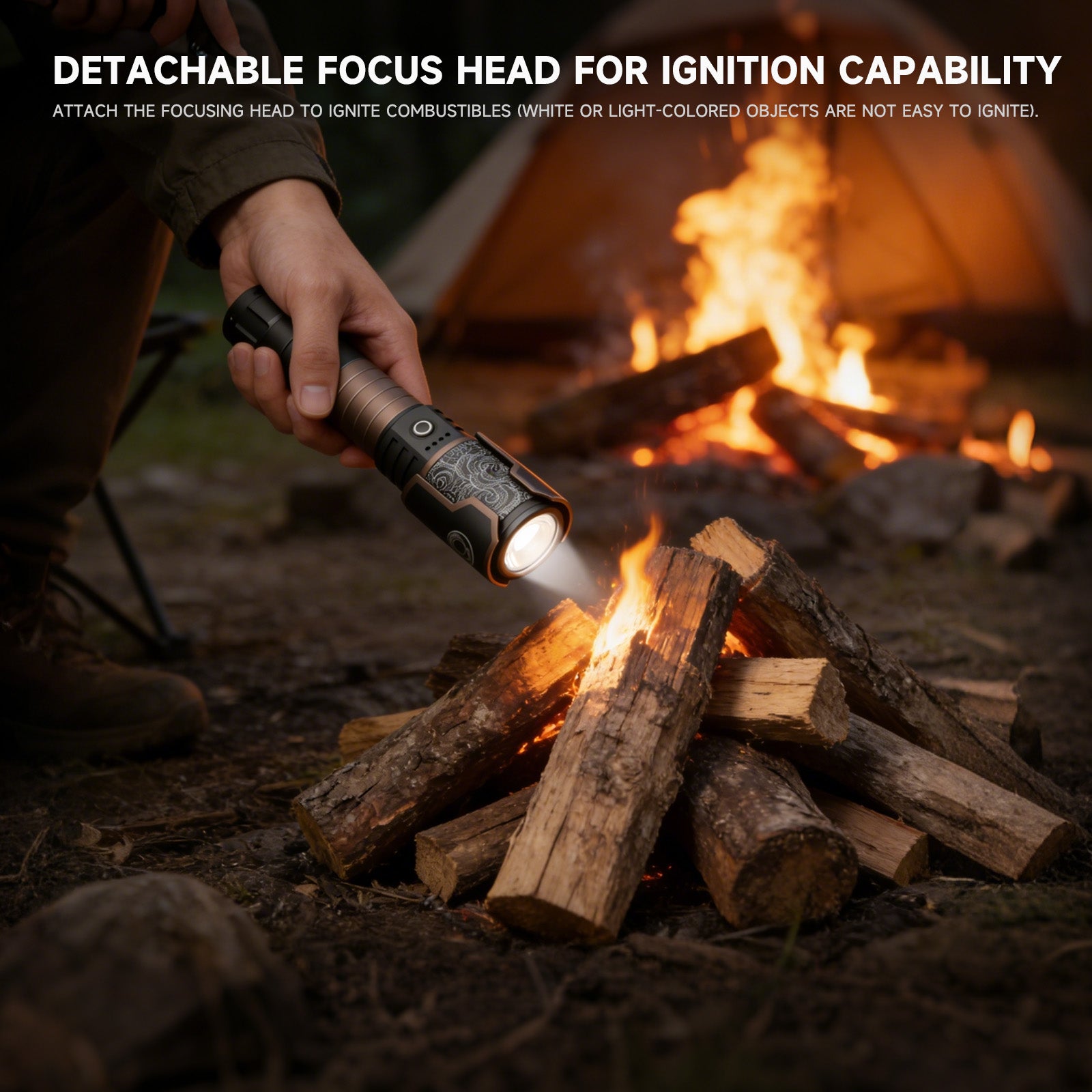 SkyFire 2025 Ultra-Bright High-Power Flashlight