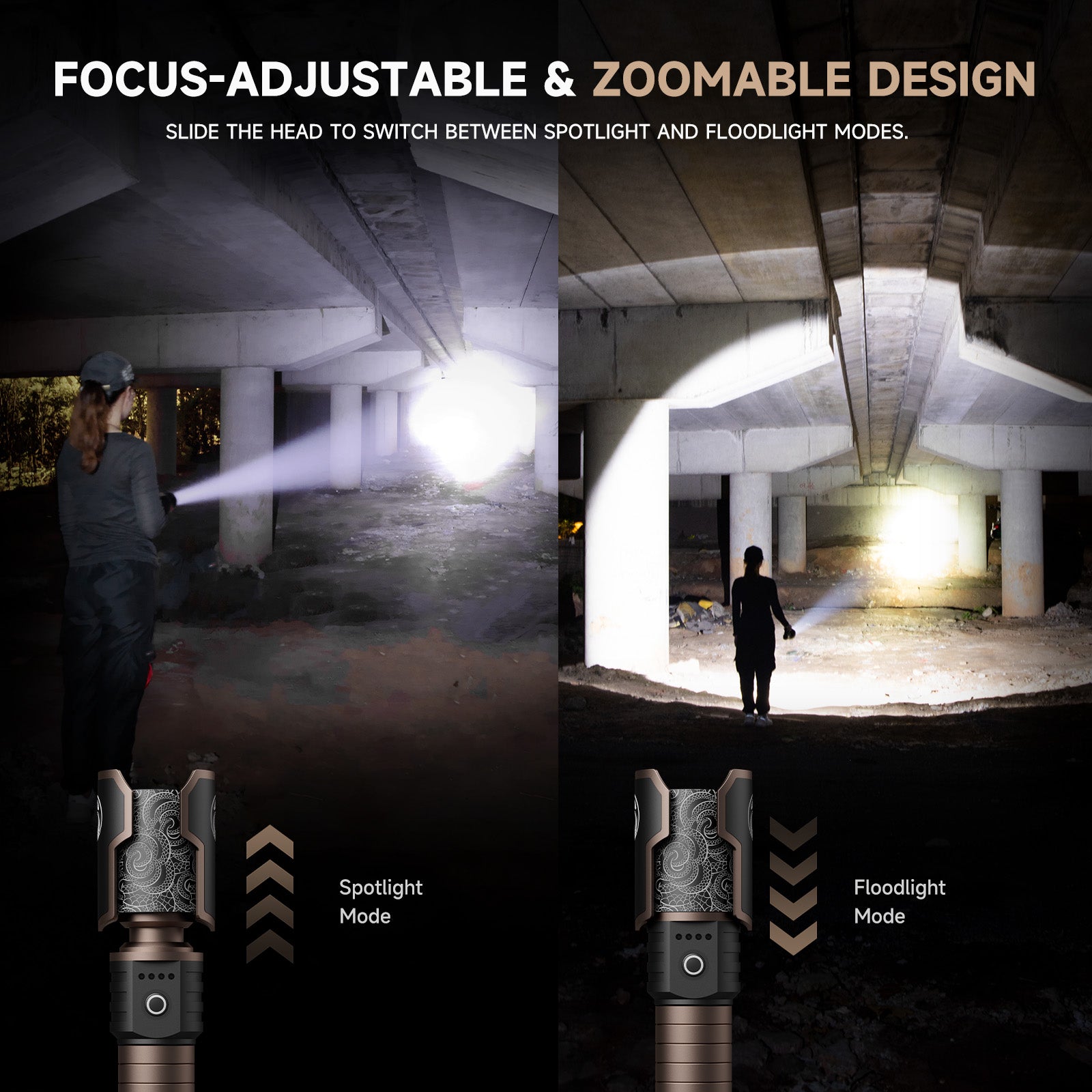 SkyFire 2025 Ultra-Bright High-Power Flashlight