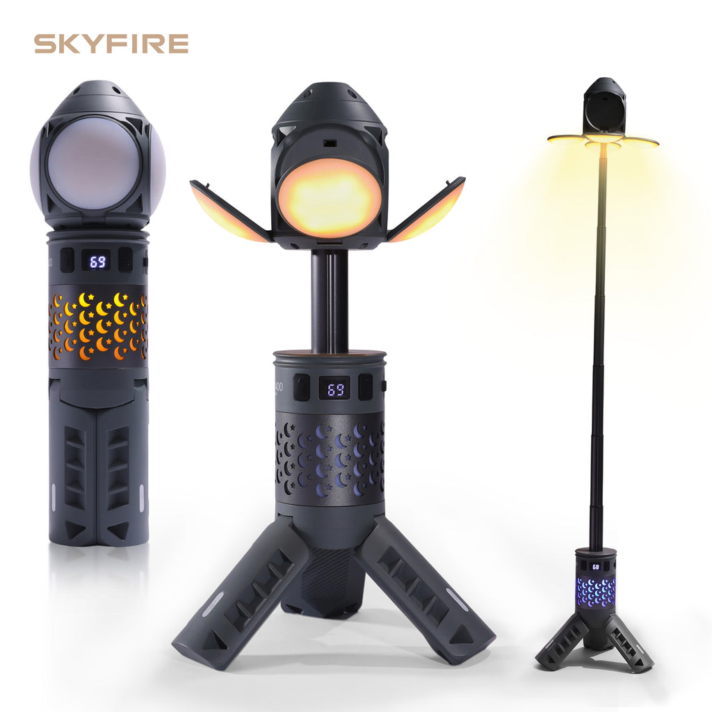 SkyFire® 1400 Outdoor Multi-Function Camping Light