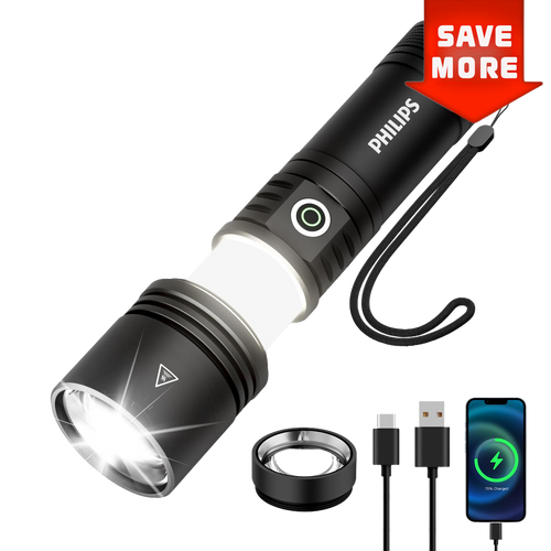 PHILIPS 5158 FLASHLIGHT 丨Camping Light & Fire-Starting
