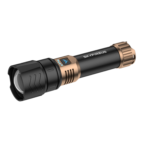 SKYFIRE 1097 FLASHLIGHT丨 High Lumens ＆ Fire-Starting