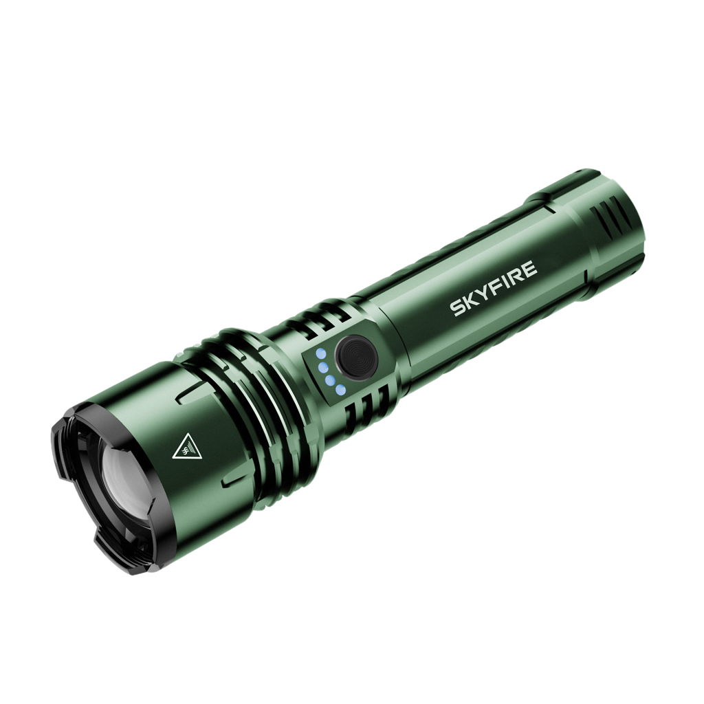 SkyFire® 1376 Upgraded High-Power Flashlight